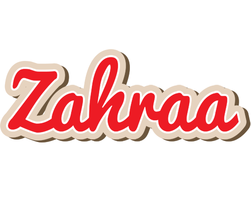 Zahraa chocolate logo