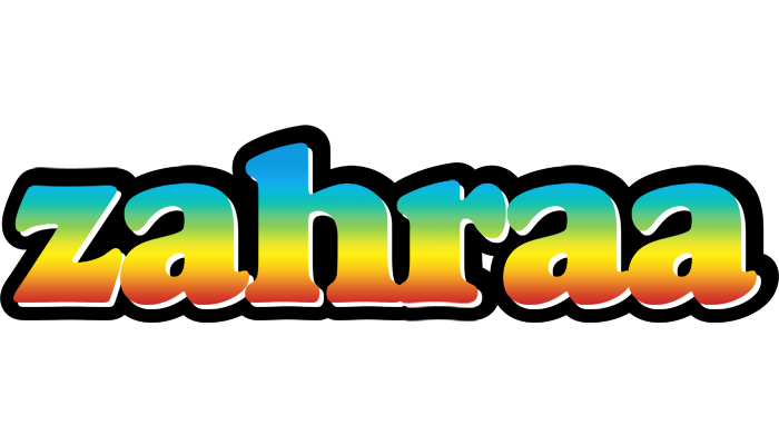 Zahraa color logo