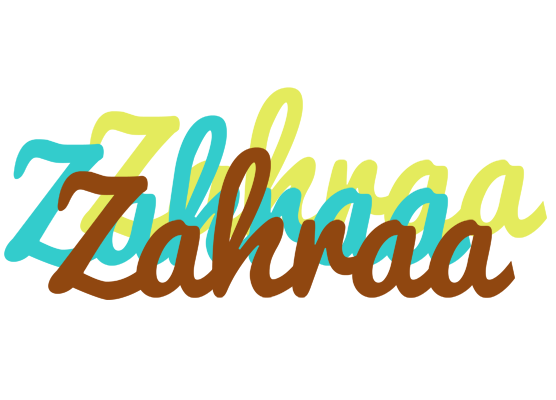 Zahraa cupcake logo