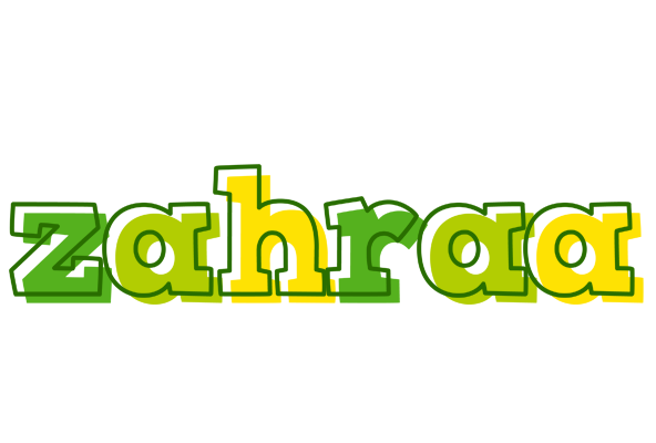 Zahraa juice logo