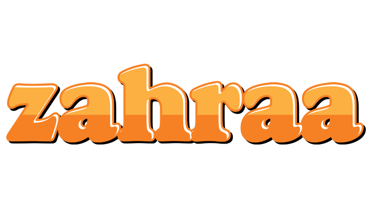 Zahraa orange logo