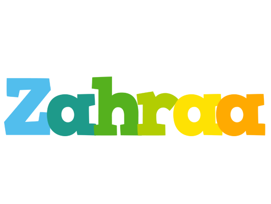 Zahraa rainbows logo