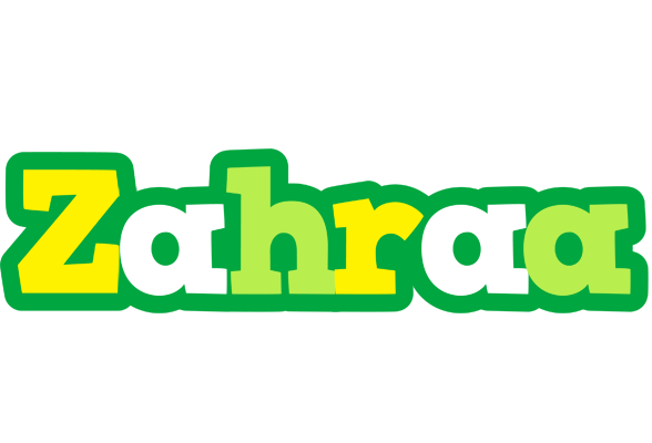 Zahraa soccer logo