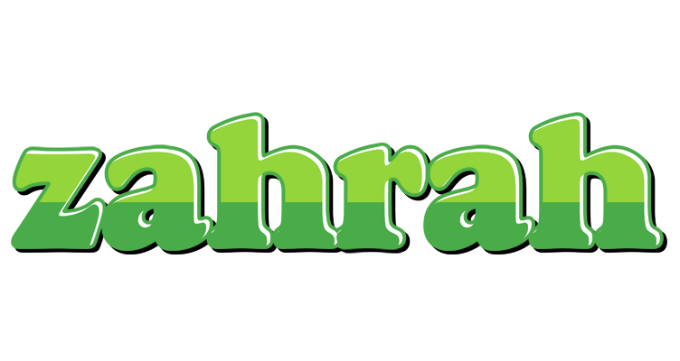 Zahrah apple logo