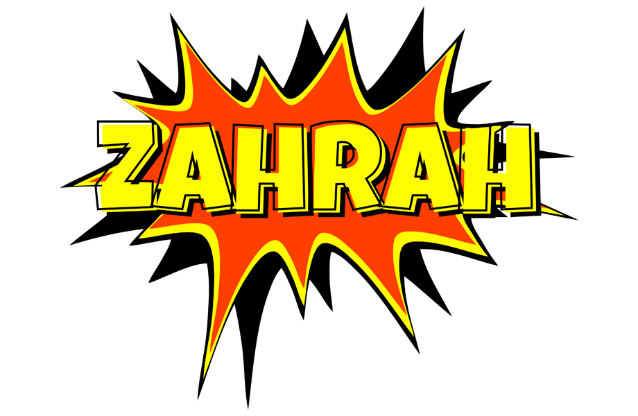 Zahrah bazinga logo