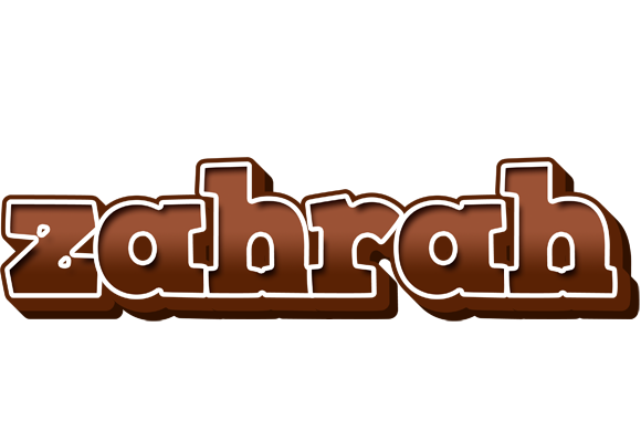 Zahrah brownie logo