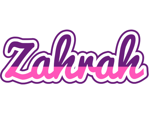 Zahrah cheerful logo