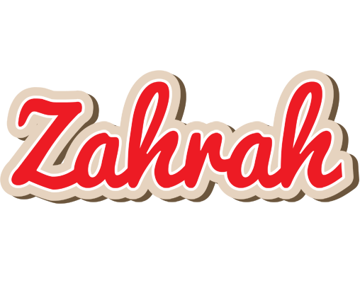 Zahrah chocolate logo