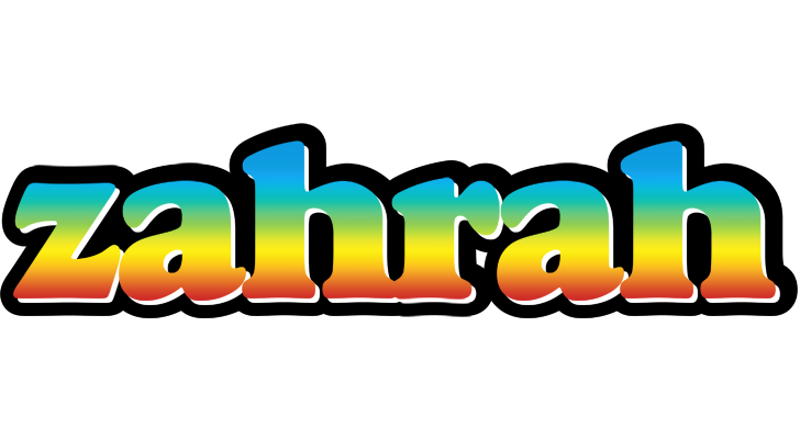 Zahrah color logo
