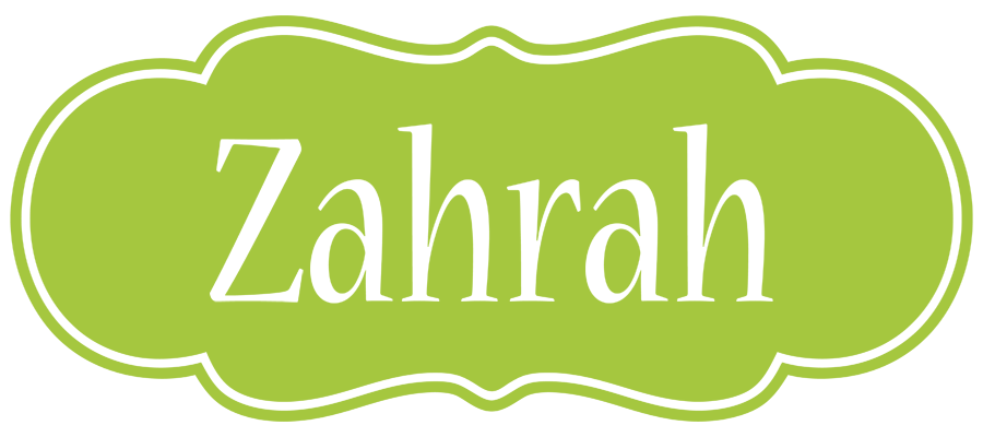 Zahrah family logo