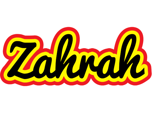 Zahrah flaming logo