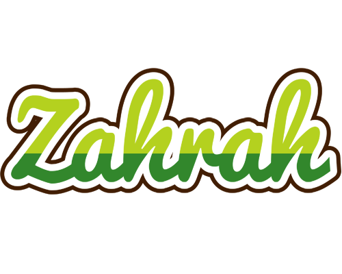 Zahrah golfing logo