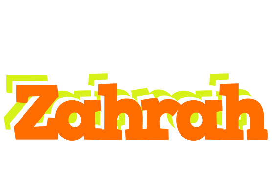 Zahrah healthy logo