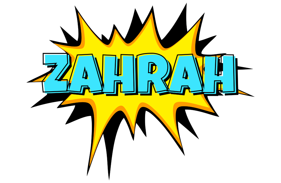 Zahrah indycar logo