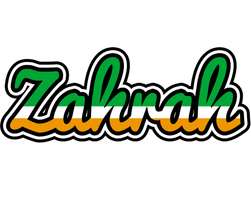 Zahrah ireland logo