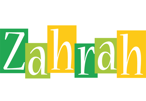 Zahrah lemonade logo