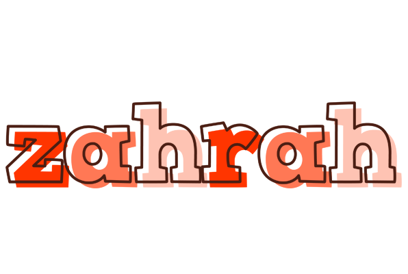Zahrah paint logo