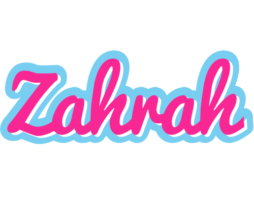 Zahrah popstar logo