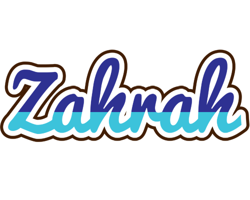 Zahrah raining logo