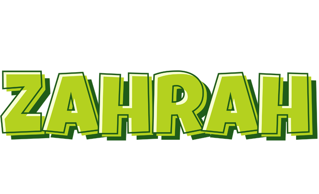 Zahrah summer logo