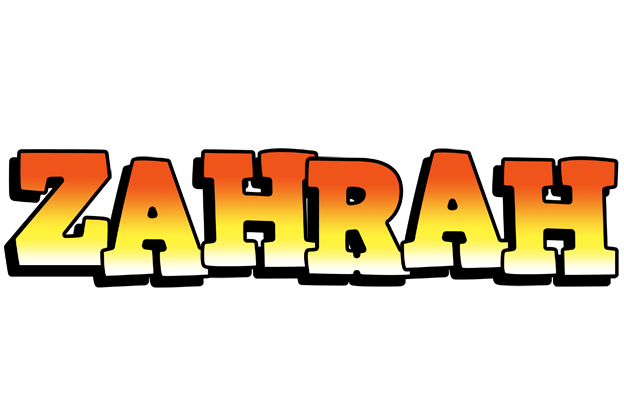 Zahrah sunset logo