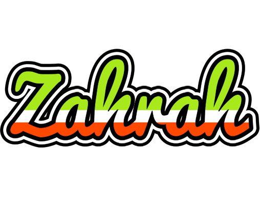 Zahrah superfun logo