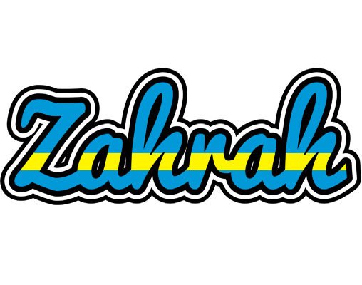 Zahrah sweden logo