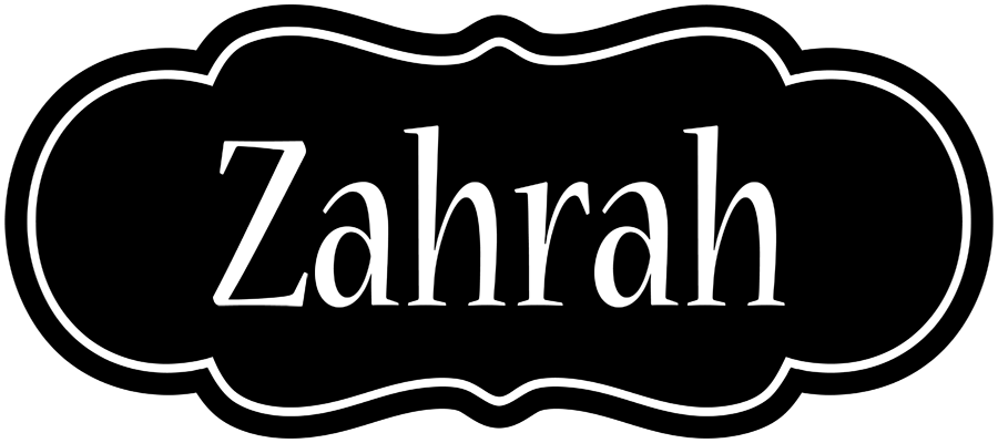 Zahrah welcome logo