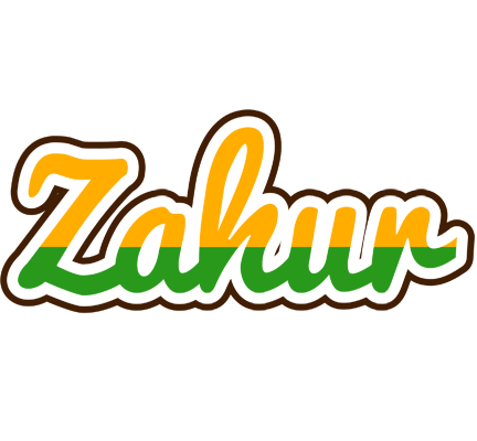 Zahur banana logo