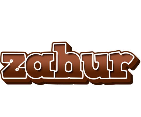 Zahur brownie logo