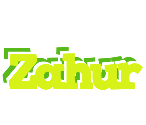 Zahur citrus logo
