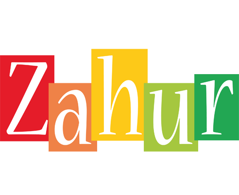Zahur colors logo