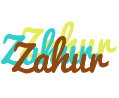 Zahur cupcake logo