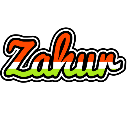 Zahur exotic logo