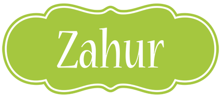 Zahur family logo