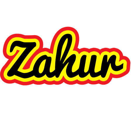 Zahur flaming logo