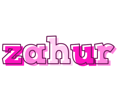 Zahur hello logo