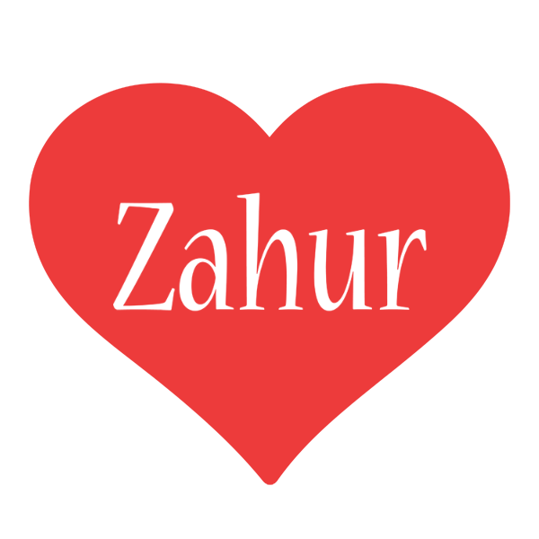 Zahur love logo