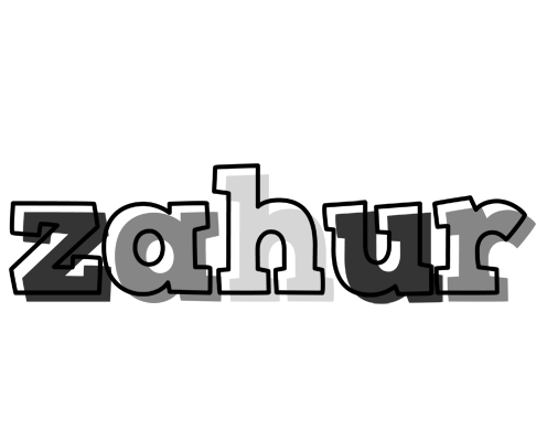 Zahur night logo