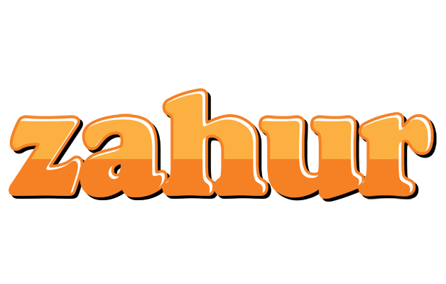 Zahur orange logo