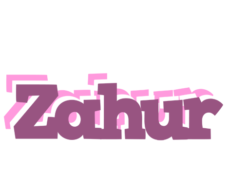 Zahur relaxing logo