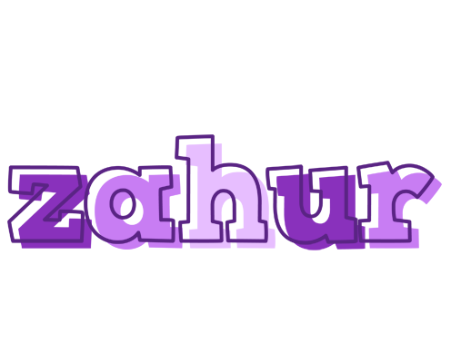 Zahur sensual logo