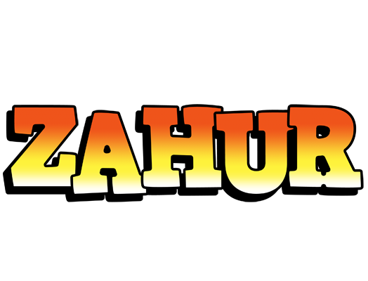 Zahur sunset logo
