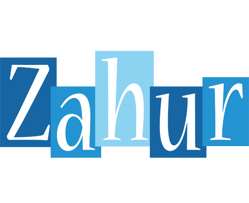 Zahur winter logo