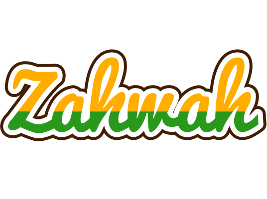 Zahwah banana logo