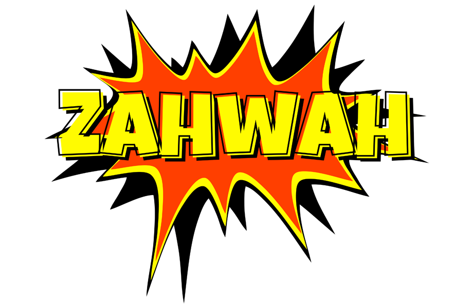 Zahwah bazinga logo