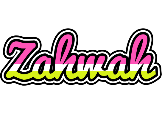 Zahwah candies logo