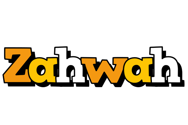 Zahwah cartoon logo
