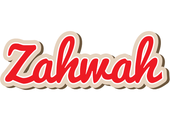 Zahwah chocolate logo
