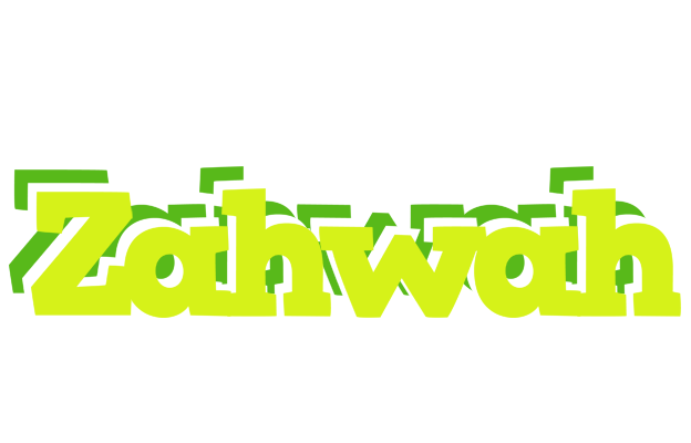 Zahwah citrus logo